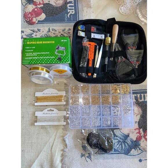Jewelry Making Supplies Kits for Adults with Jewelry Making Tools, - Picture 1 of 9